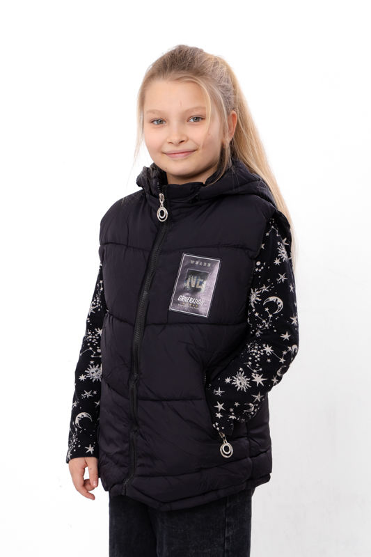 Жилетка для дівчинки